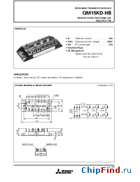 Datasheet QM15 manufacturer Mitsubishi